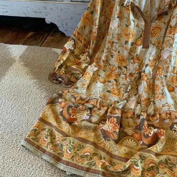 FLASH SALE! Boho Summer Floral Long Sleeve Dress - Picture 4 of 6